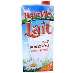 Lait demi-écrémé